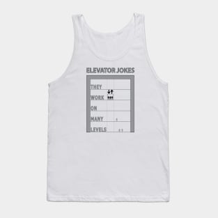 Elevator Jokes Tank Top